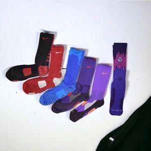 Nike Elite Men's Basketball Socks - XL - Great Condition - Seven Pairs